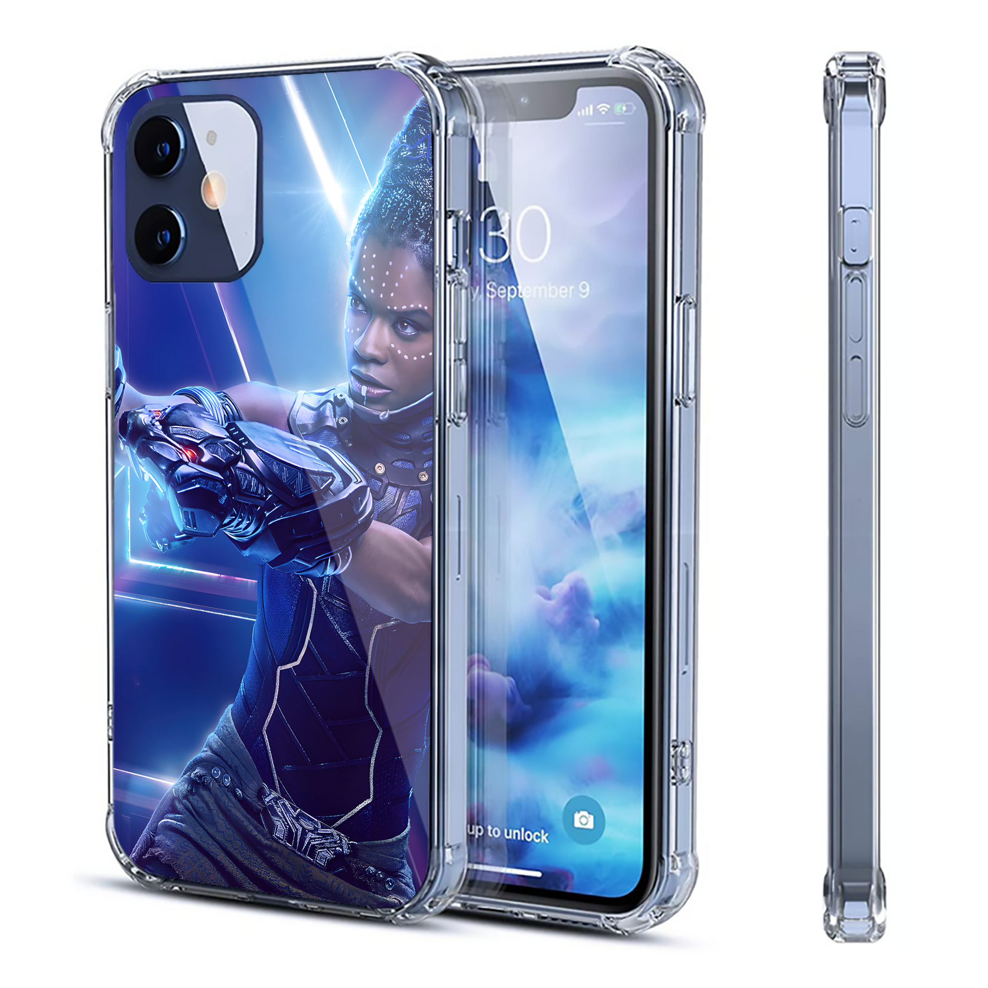 （画像用） アベンジャーズ The Avengers 【iPhone 12シリーズ対応】透明スマホケース（クリアソフトケース）